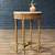 Antique Spanish Revival Style Wrought Iron & Glass Side Table, c.1940’ 2 thumbnail