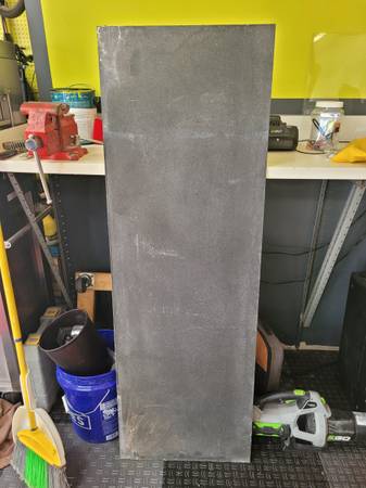 Black slate building materials counter hearth 1