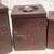 Vintage Wood Nesting Canisters Set of 4 Asian Chinese 4.75x6" Engraved Handmade 7 thumbnail