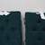 TUFTED INDOOR BENCH/LOVE SEAT CUSHION DARK GREEN 14" x 30" NEW 2 AVAIL 5 thumbnail