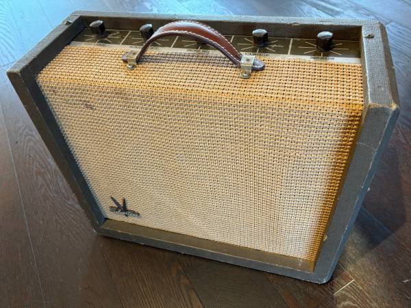 1950s Silvertone 1392 combo amp 1