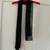 Black Scarf  - sheer nylon scarf. 1 thumbnail
