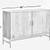 UNIQUE "BOHO" SOLID WOOD ACCENT CONSOLE - ALLNU 7 thumbnail