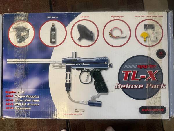Spyder TL-X Java Paintball Marker Bundle 1
