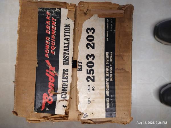 Bendix brake booster kit for early Falcon 1