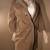 Gorgeous Rare Designer leather coat with fleece lining 1 thumbnail