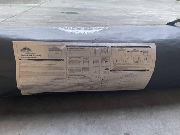 Brand new (never used) EAGLE PEAK Pop Up Canopy Tent (Blue color) 1