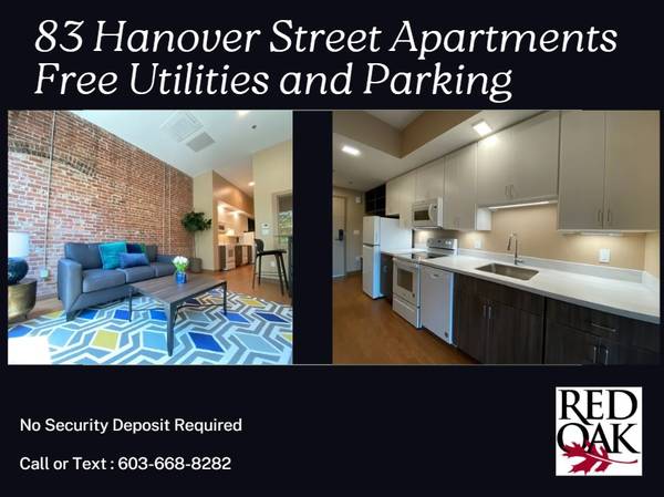 $1,949 / 1br - 867ft2 - All Utilities Included + Free Garage Parking!  New Property!! (83 Hanover St, Manchester, NH)63931654940931120
