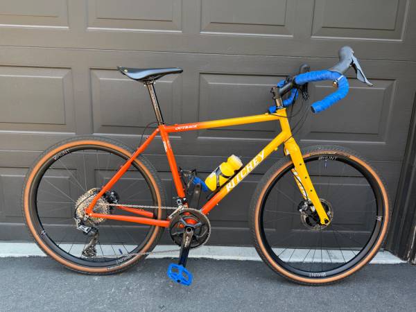 Ritchey Outback, Rare "Sunset Fade", w/Hunt 650b Carbon Wheels & GRX 1