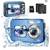 Underwater Camera, Selfie Dual Screens 4K 48MP 11FT Autofocus Waterpro 1 thumbnail