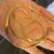 21 inches Yellow Gold Herringbone Necklace with Decent Thickness 2 thumbnail