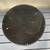 Vintage small round black wooden table with spiral at bottom 3 thumbnail