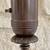 Art Deco Antique Bronze Finish Pedestal Torchiere Lamp w/ Glass Shade 12 thumbnail