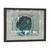 Framed Contemporary Figurative Portrait Print in Blue and Green. 7 thumbnail