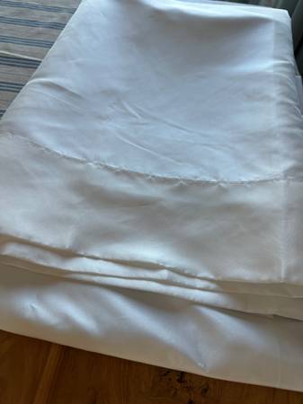 Eclipse Drapes - White Rod Pocket Blackout Drapes, 50" x 84" - 14 Pre- 1