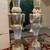 Set of Two nutcrackers in silver and gold battery operated 3 thumbnail