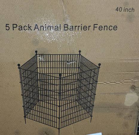 40" tall folding wire dog crate cage exercise FENCE 1