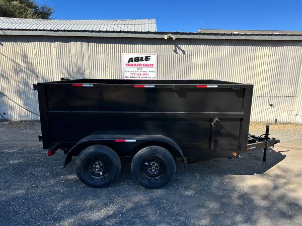 2025 TRU-WELD 6X10X3 7K GVW DUMP TRAILER 1