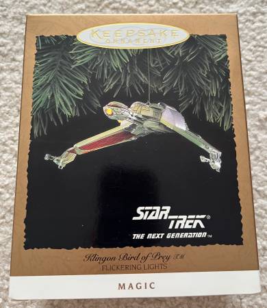 1994 HALLMARK STAR TREK BIRD OF PREY ORNAMENT 1