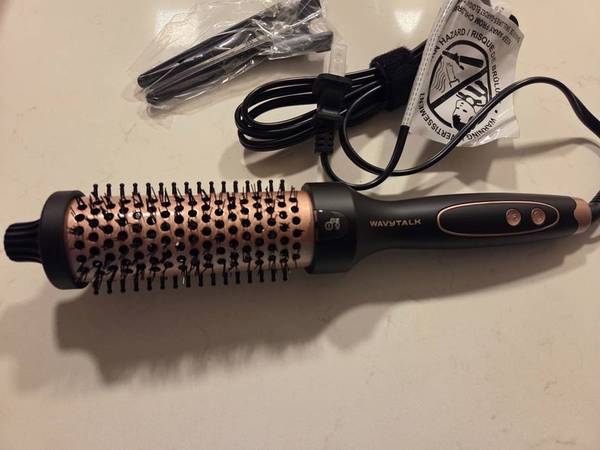 WavyTalk Blowout Boost Ionic Thermal Brush Ceramic Hot Brush Rose Gold 1