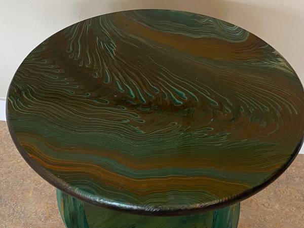 Hand painted table 1