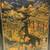 PHENOMENAL PAIR OF LARGE ANTIQUE WOOD CARVED AND PAINTED DOORS 13 thumbnail