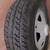ST175/80D13 trailer rims and tires and hubcap. Coachman rv 2 thumbnail