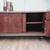 Mid centuey walnut wood Credenza, media console 15 thumbnail
