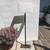 CB2 Metal Base Floor Lamp 57" Like New Off White Rectangular 1 thumbnail