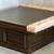 1940’s Antique Wood and Leather Coffee Table 1 thumbnail