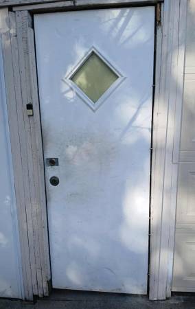 30x80 used fiberglass exterior entrance door $80 1