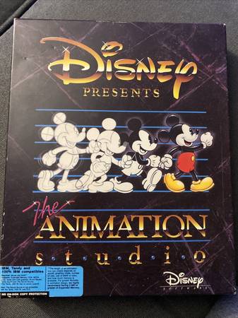 Disney "The Animation Studio" Software 1