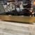Giant Glam Glass / Bronze Coffee Table Restoration Hardware 1 thumbnail