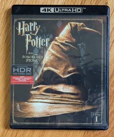 Harry Potter Sorcerer's Stone Year 1: 4K UltraHD Blu-ray 1