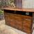 reclaimed industrial, rustic kitchen island console retail counter 3 thumbnail
