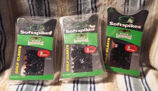 Golf Black Widow Soft Spike Metal Small Thread Cleats 1
