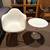 MCM Eames style chair and tulip table 2 thumbnail