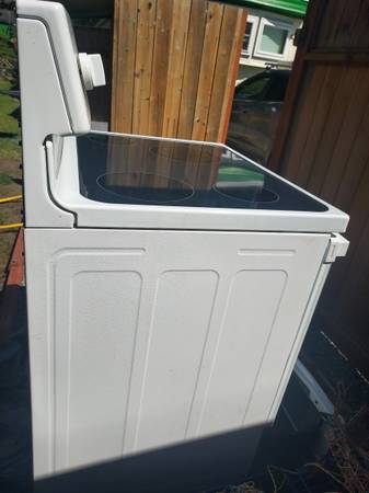 Glasstop electric range 1