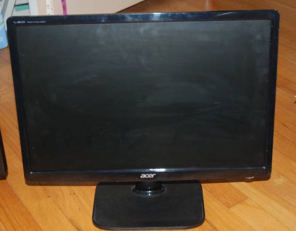 3 Computer Monitors. See Text 1