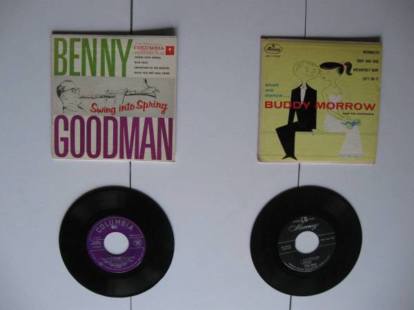 Benny Goodman and Buddy Morrow: Two Vintage Big Band 45-RPM EP Albums 1