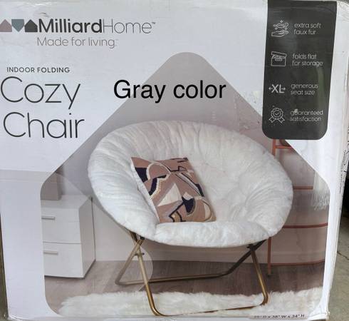 cozy chairs size xl $45 ea 1