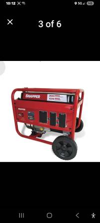 Snapper generator brandnew 1