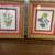 Beautiful Pair of  Uniquely & Colorfully Framed and Matted Botanicals 1 thumbnail