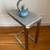 Crate & Barrel Parsons C-Table — Concrete Top / Brushed Steel Base 4 thumbnail