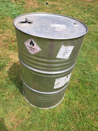 Stainless Steel 55-gallon drum 1