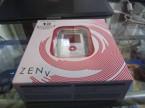 Creative Zen Stone/MP3 WMA media player 1GB GO unopened sealed box new - $120 (Tallahassee)63471020380291123