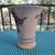 Vintage Schumann 86 rose & rose buds 4” trumpet-shaped porcelain vase 4 thumbnail