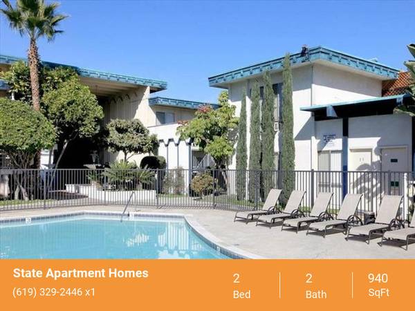 $2,760 / 2br - 940ft2 - Recycling, Courtyard, Availability 24 Hours, Carpeting (San Diego)63933116168194122
