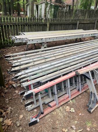 Aluminum planks and ladders 1