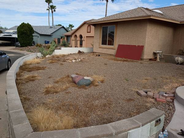 Weed Removal - Tree Trimming - Gravel Spreading - Hauling - Irrigation 1